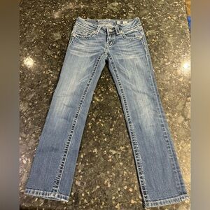 Woman’s Size 25 Miss Me Capri Straight Leg Jeans